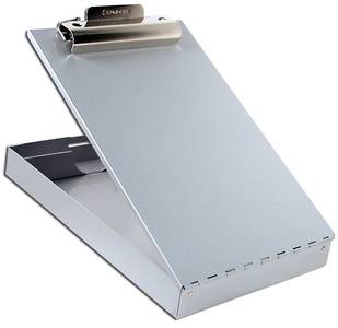 SAUNDERS Klemmbrett "Redi-Rite", Aluminium, schwarz