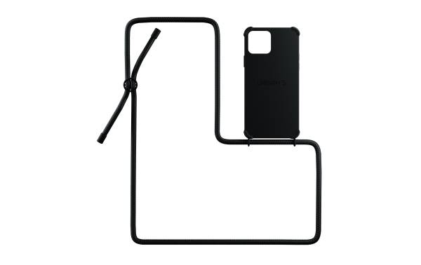 Urbany's Necklace Case iPhone 14 Plus All Black Matt