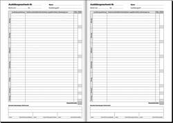 sigel Formularbuch "Ausbildungsnachweis", A4, 28 Blatt