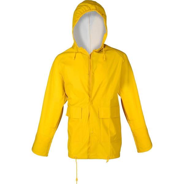 Regenjacke aus PU-Stretch – wasserdicht