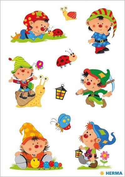 HERMA Sticker DECOR 'Kleine Krabbeltiere'