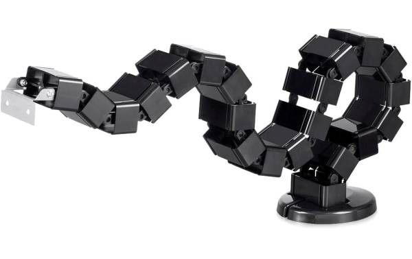ICY BOX Kabelführungsschiene IB-MSA104-CM Montagehalterung, Schwarz