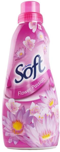 SOFT Weichspüler 750 ml- Flower Passion (rosa)
