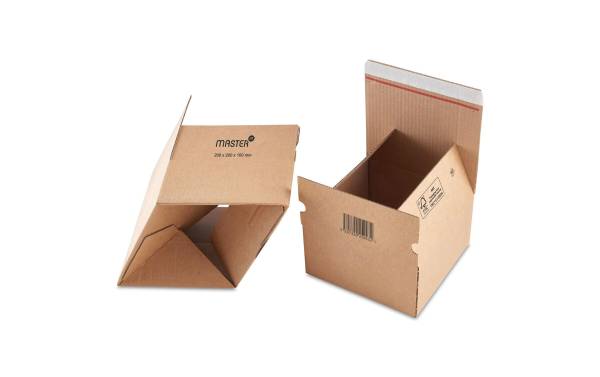 Antalis Versandkarton mit Automatikboden 16 x 13 x 7 cm, 20 Stück