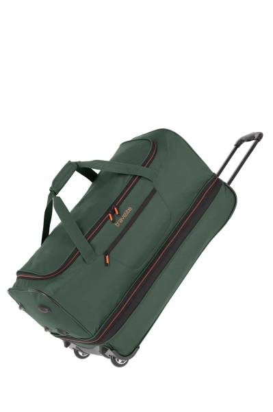 Travelite BASICS Rollenreisetasche, 70cm, Dunkelgrün