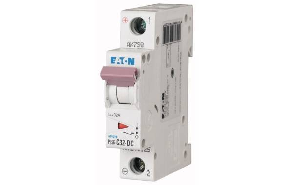Eaton Leitungsschutzschalter 220 V DC, 32 A, 1-Pol