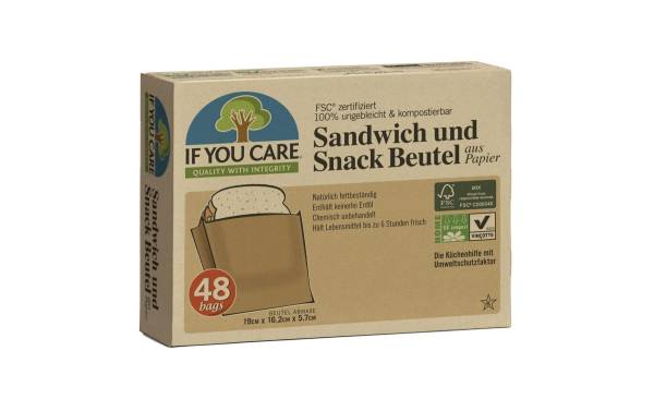 if you care Sandwich-Beutel 48 Stück