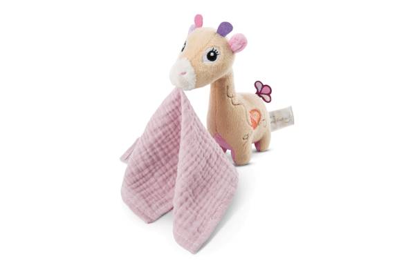 My First Nici Stehendes Schmusetier Giraffe Sasuma mit Mulltuch 16 cm