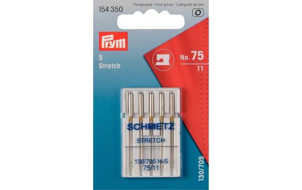 Prym Nähmaschinennadel Nr. 75 Stretch 5 Stück