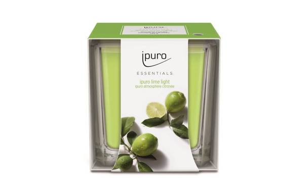 Duftkerze Essentials lime light 125g IPURO 51.1203