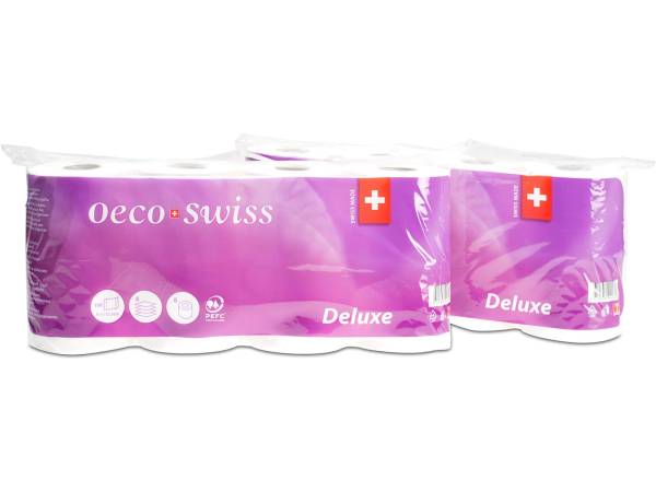 Toilettenpapier Oeco Swiss Deluxe 4-lagig – 1 Pack