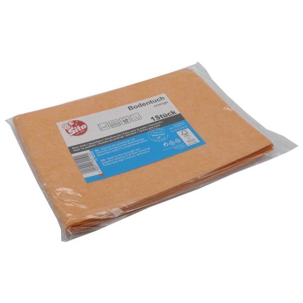 100x Sito Bodentuch orange, N-Faltung, 180gr./m², 1er-Packung 50x55mm