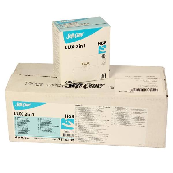 Soft Care Lux 2 in 1 H68 - 6 x 800ml Kartuschen im Karton
