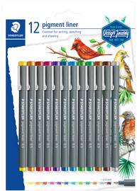 STAEDTLER Pigmentliner Design Journey, 12er Blisterkarte