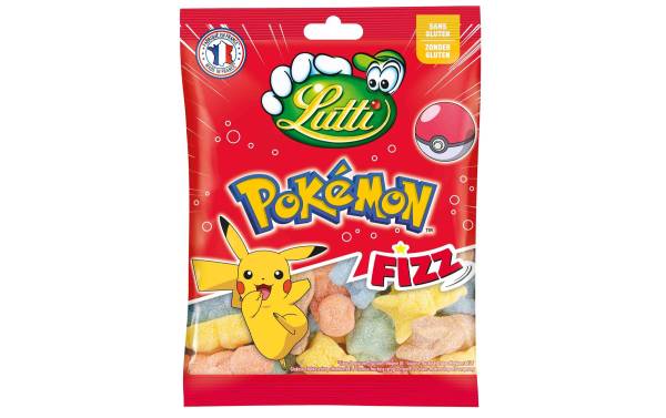 Lutti Gummibonbons Pokemon Fizz 180 g