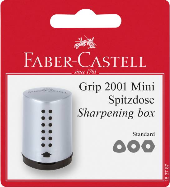 Grip 2001 Mini Spitzdose silber FABER-CA. 183787