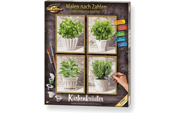 Schipper Malen nach Zahlen Küchenkräuter