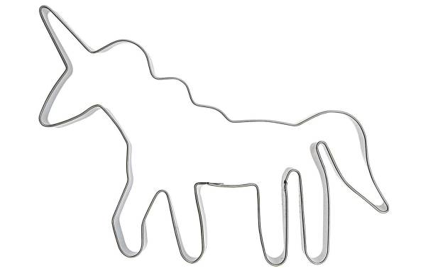 Rico Design Ausstecher 12 x 11 cm Einhorn