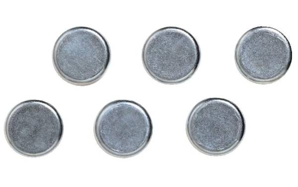 FRANKEN Chrom-Haftmagnet, Haftkraft: 2.000 g, Durchm. 10 mm