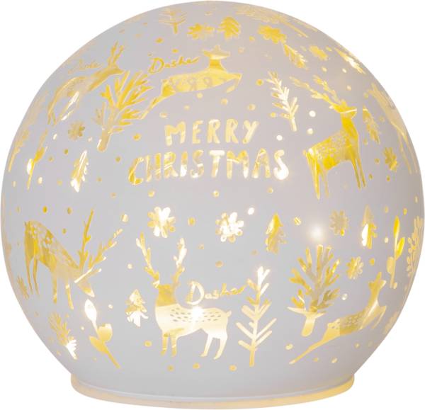 Glas Decoration MerryX-mas