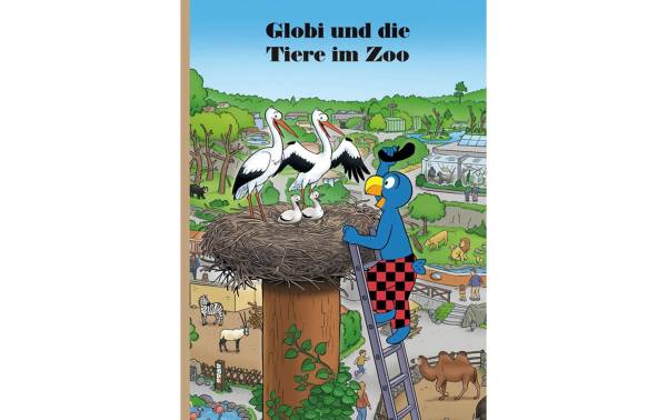Globi Verlag Bilderbuch Globi und die Tiere im Zoo