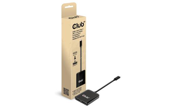 Club 3D Adapterkabel CSV-1555 MST Hub USB Type-C – DisplayPort