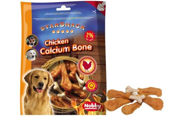 Nobby Leckerli StarSnack Barbecue Chicken Calcium Bone, 375 g