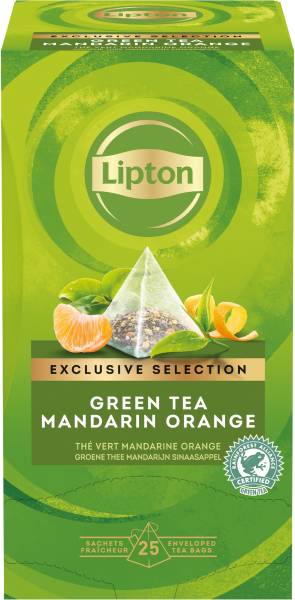 LIPTON Mandarine – Orange Tee 4071220 25 Pyramiden