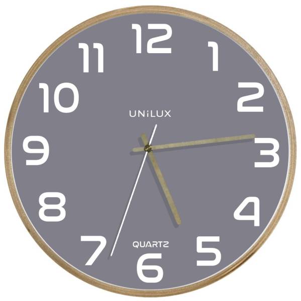UNiLUX Wanduhr/Quarzuhr 'BALTIC', Durchmesser: 315 mm, grün
