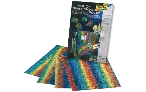 Folia Folie Holographisch, Regenbogen