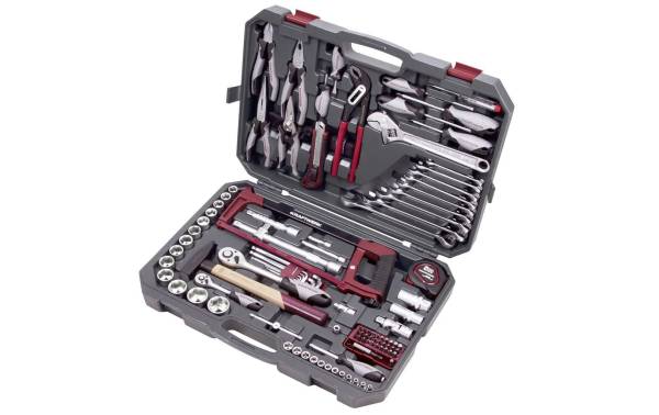 Kraftwerk Steckschlüssel-Set Basic 1/4+1/2 115-teilig
