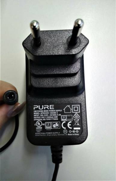 Pure Netzteil Evoke C-D6, C-F6 [GPE036W-180200-Z, 18V, 2000mA]