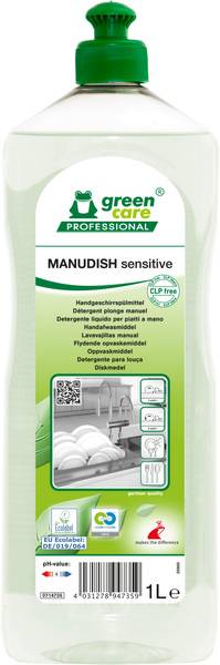 MANUDISH Sensitive Handgeschirrspülmittel