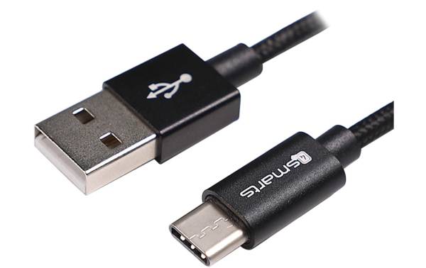 4smarts USB-Kabel RAPIDCord USB A – USB C 2 m
