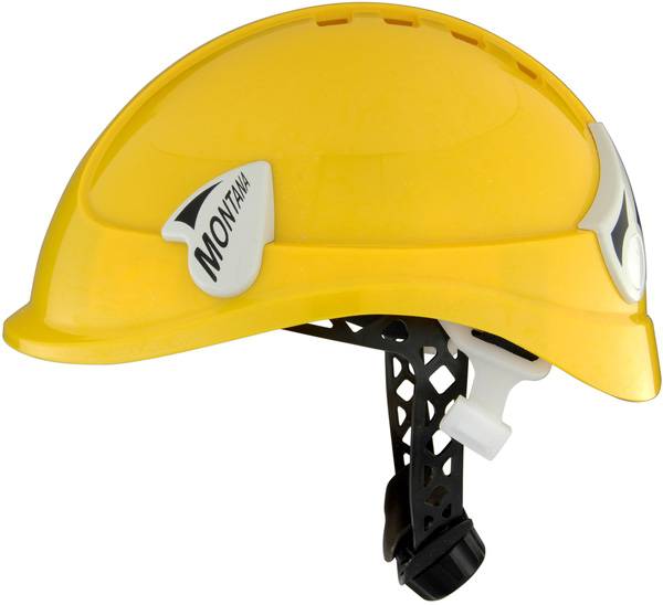 Artilux Montana II Roto Schutzhelm mit Drehverschluss – gelb