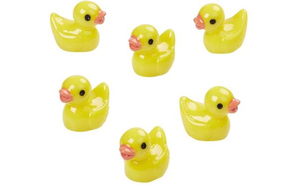 HobbyFun Mini-Utensilien Badeente Gelb