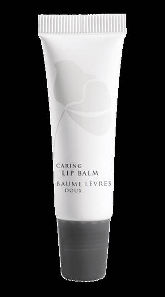 Lippenbalsam in weisser Tube