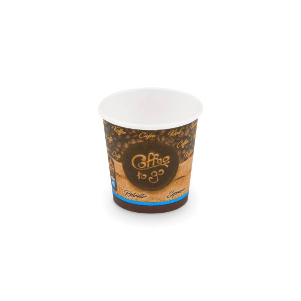 Pappbecher -Coffee to go- 110ml XS: 0,08L,4oz – 50 Stück