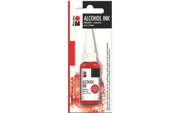 Marabu permanente Tinte Alcohol Ink, kirschrot, 20 ml