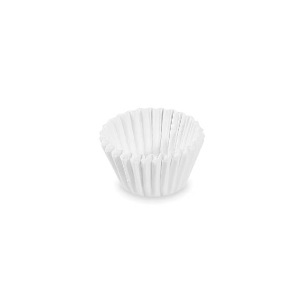 Pralinenkapsel (PAP) weiß 20 x 19 mm – 1000 Stück