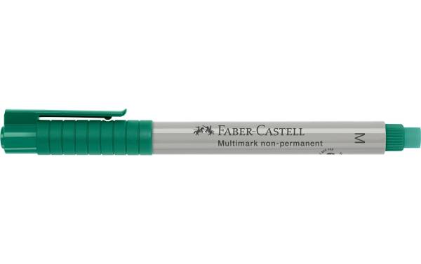 Faber-Castell Non-permanent Marker Multimark 10 Stück, M, Grün