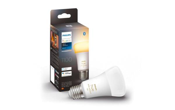 Philips Hue Leuchtmittel White Ambiance, E27, Bluetooth