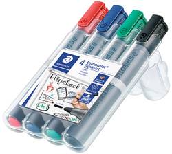 STAEDTLER Lumocolor Flipchart-Marker 356, 4er Etui