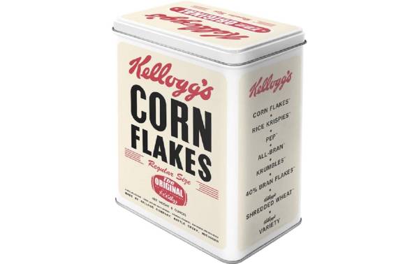 Nostalgic Art Vorratsdose Kellogg's Corn 3 l, Beige/Rot/Schwarz