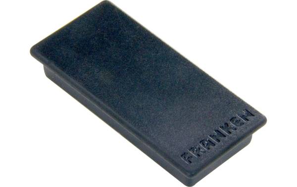 FRANKEN Haftmagnet, Haftkraft: 1.000 g, 50 x 23 mm, schwarz