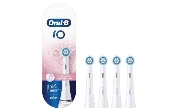 Oral-B Zahnbürstenkopf iO Sanfte Reinigung 4 Stück