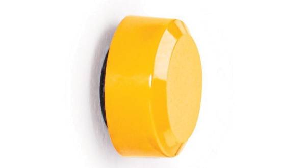 MAUL Facetterand-Magnet MAULpro, Durchm.: 20 mm, weiß