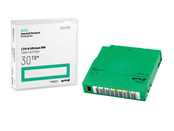 LTO Ultrium 8 12/30TB Data Tape HP Q2078A