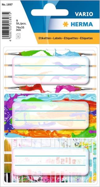 HERMA Buchetiketten VARIO 'Chucks', 76 x 35 mm