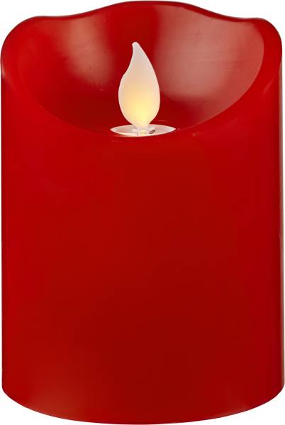 LED Pillar Kerze M-Twinkle